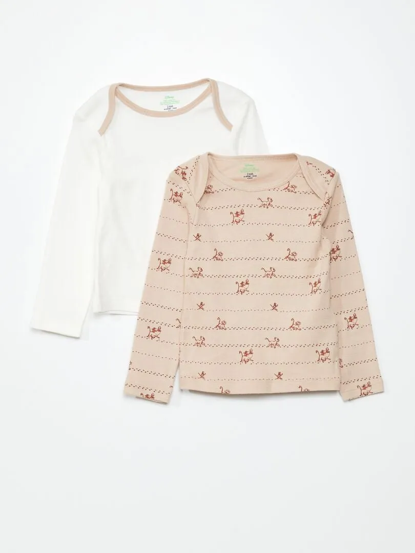 2 CAMISETAS 'DISNEY'  SIMBA