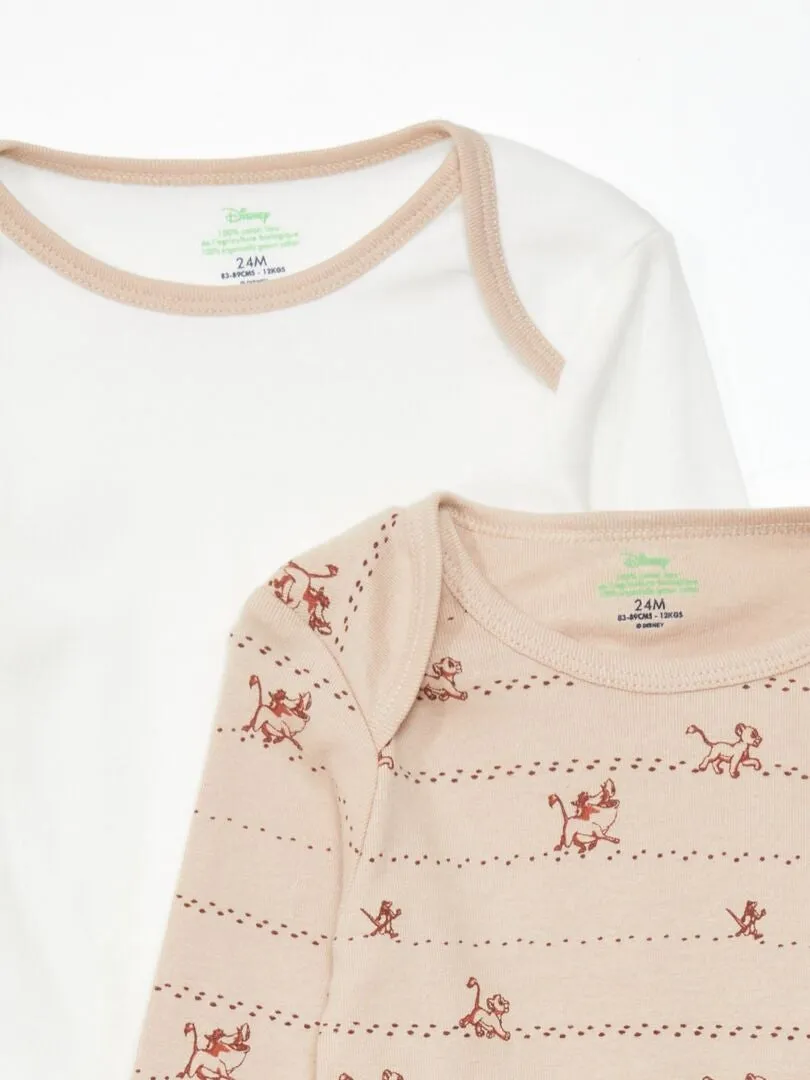 2 CAMISETAS 'DISNEY'  SIMBA