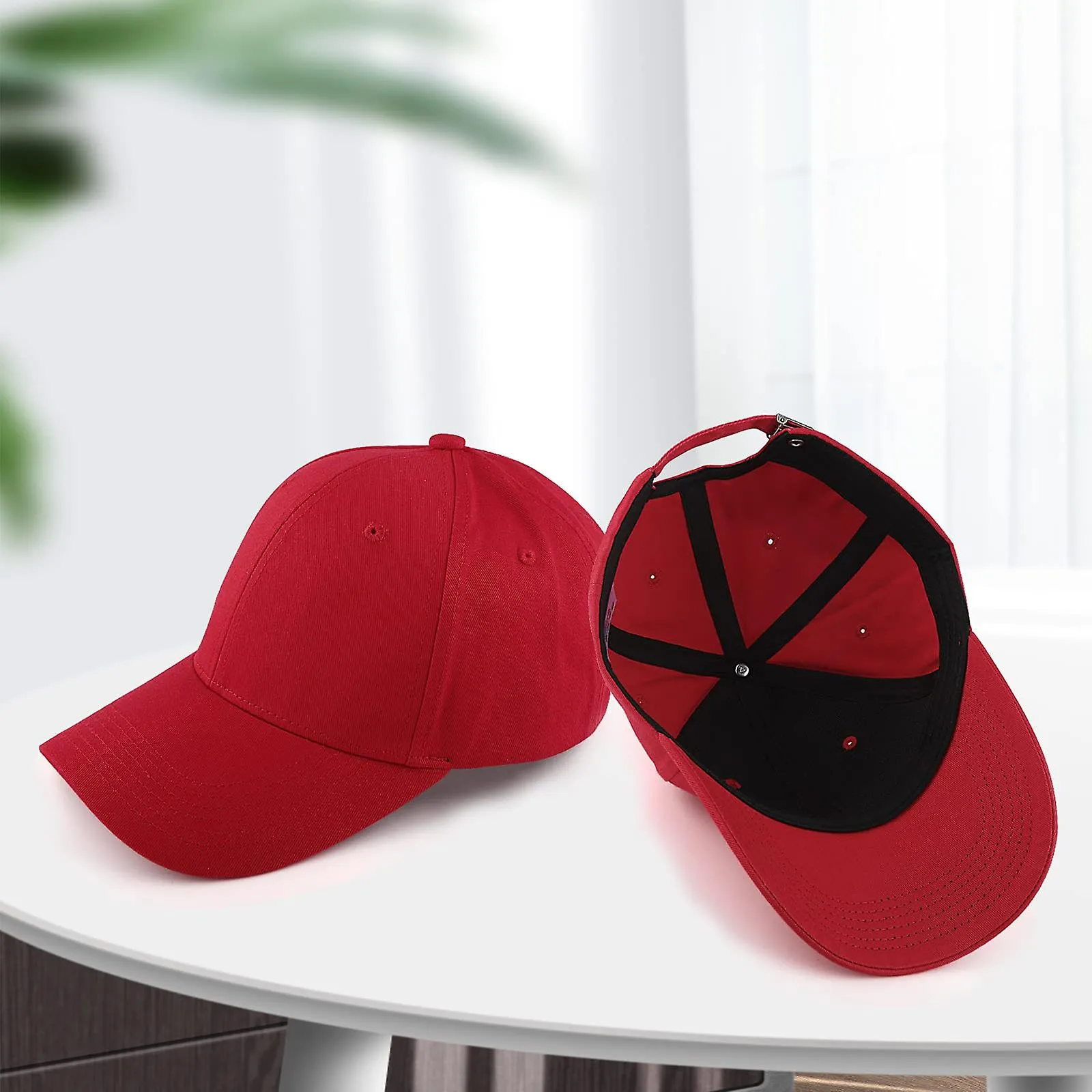 2pcs Cotton Baseball Caps Outdoor Men's Women's Children's Advertising Sunshade Hat Printing Embroidery Adjustable C