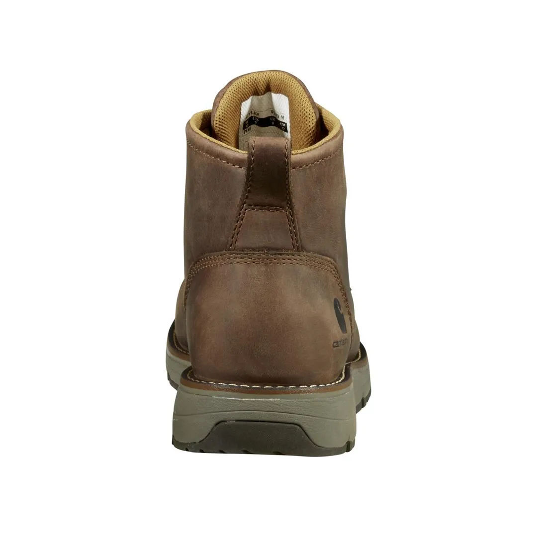 5" Millbrook Waterproof Wedge Soft Toe Boot Brown