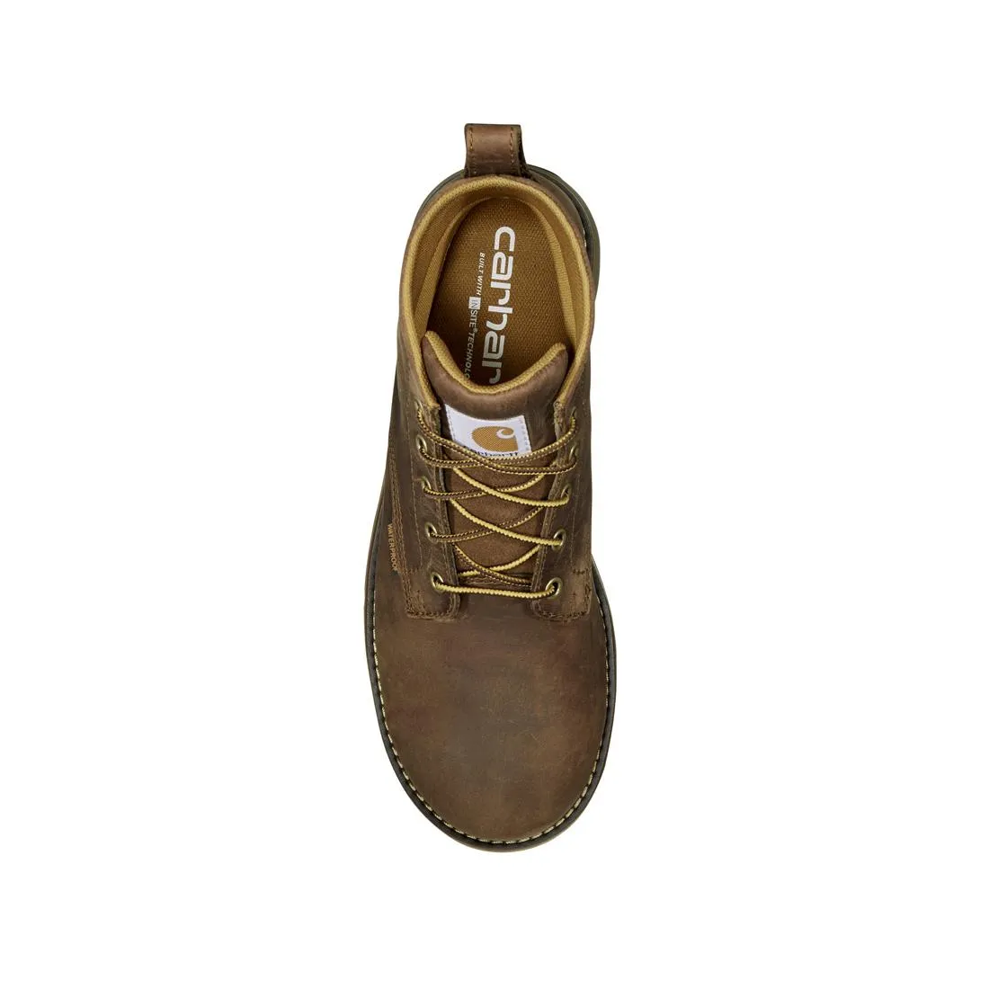 5" Millbrook Waterproof Wedge Soft Toe Boot Brown