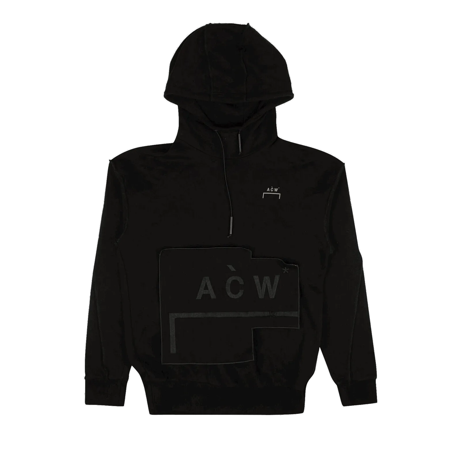 ACOLDWALL* VELCRO LOGO PATCH HOODIE