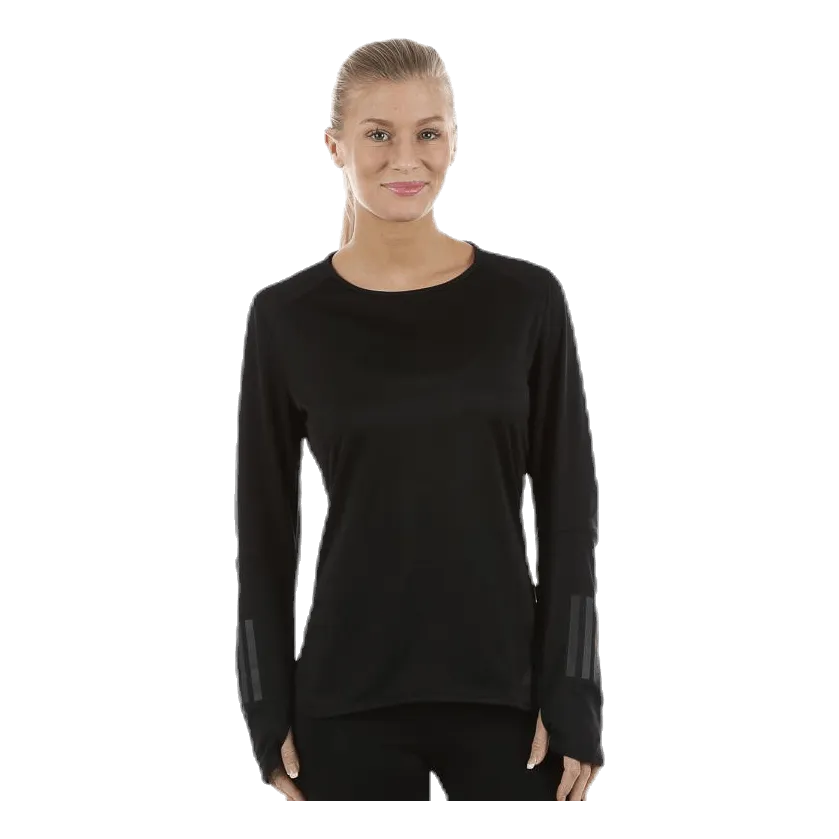 Adidas Response LS Tee Black