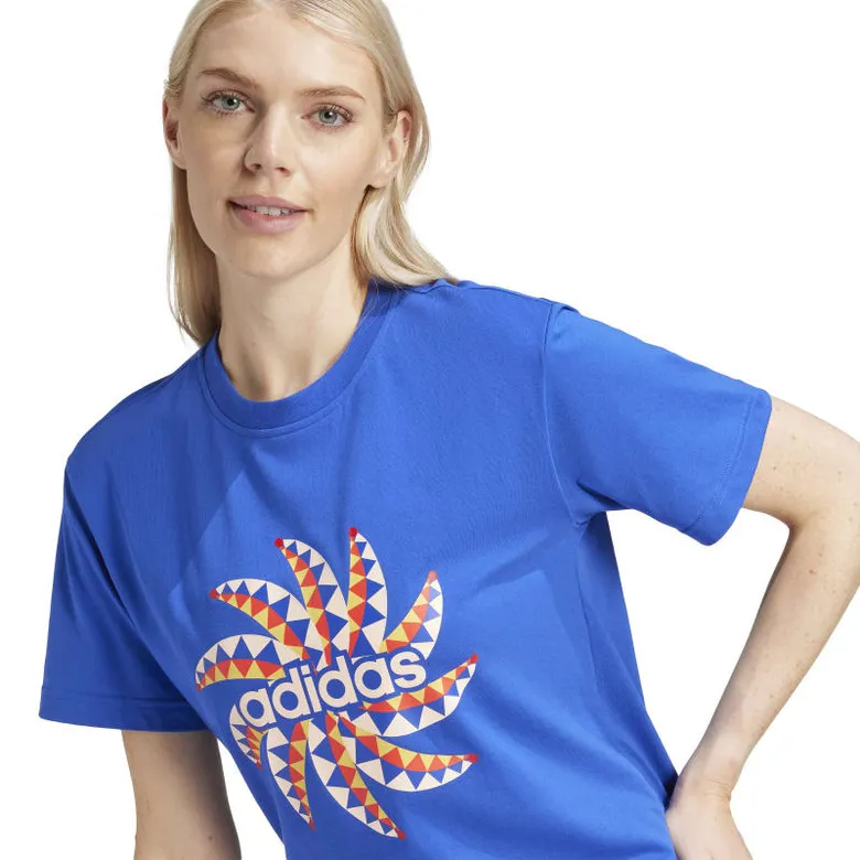 ADIDAS X FARM RIO GRAPHIC TSHIRT "BOLD BLUE"
