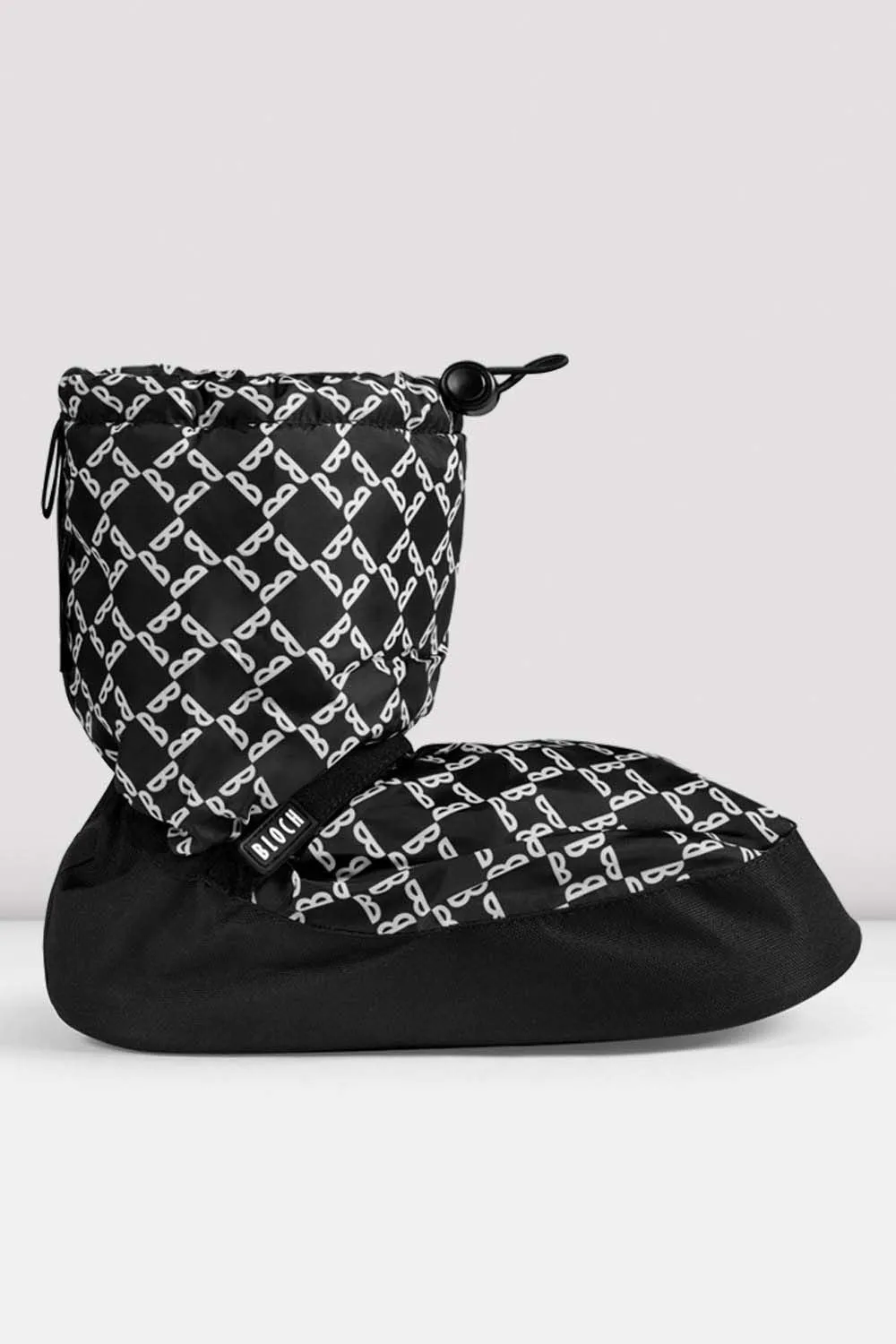 Adult Diamond B Print Warm Up Booties