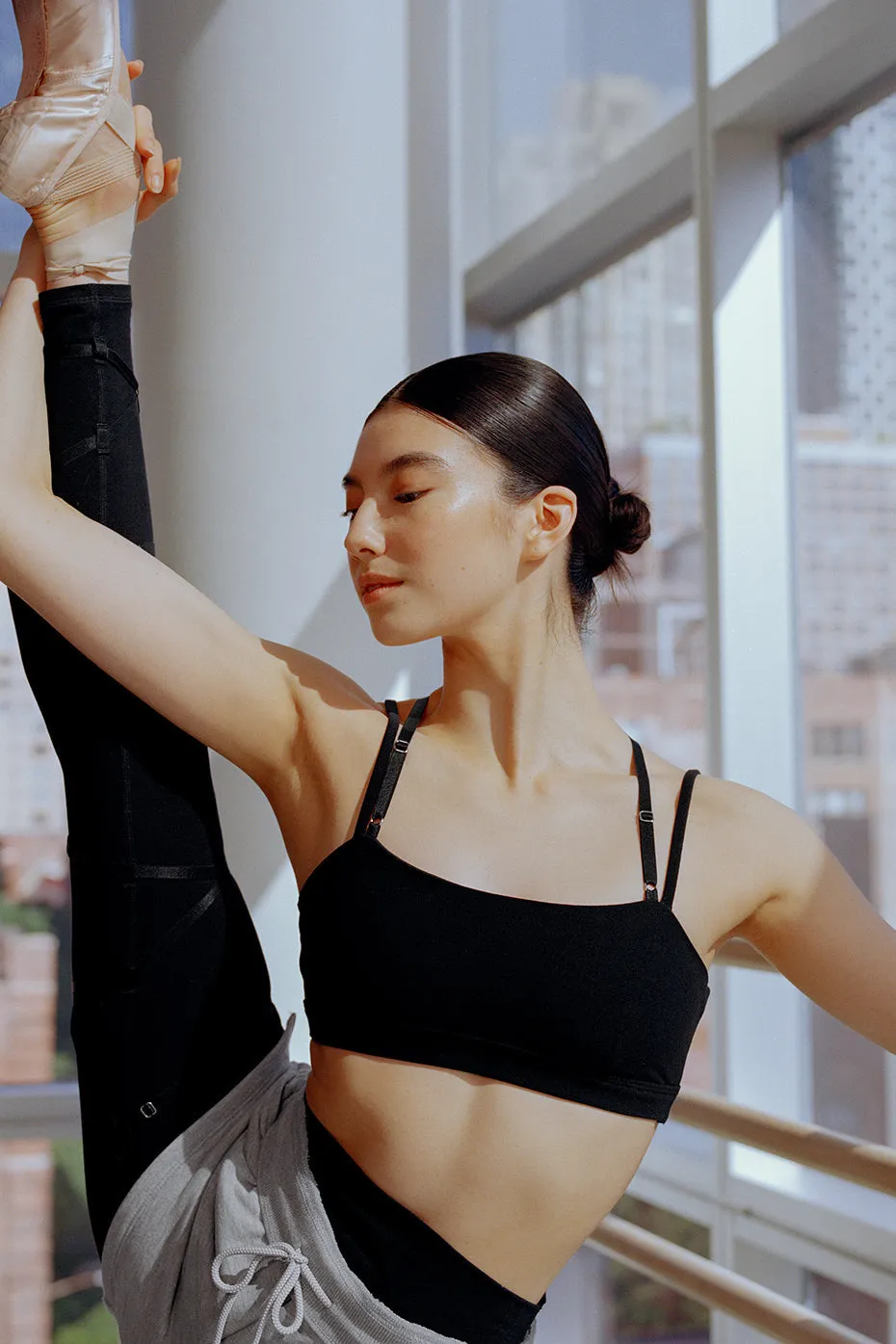 ALOSOFT SPOTLIGHT BRA  BLACK