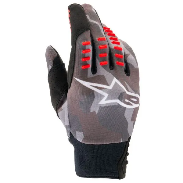 ALPINESTARS SMXE BLACK CAMO RED FLUO 