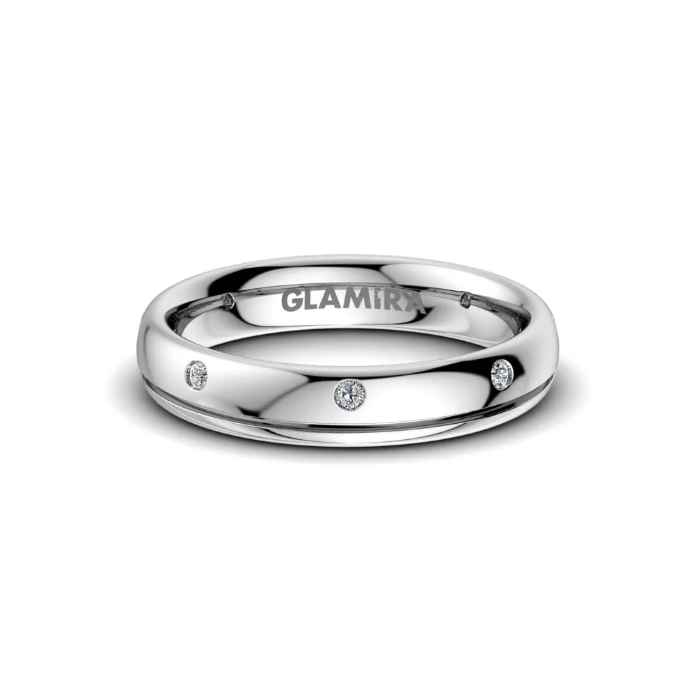 Anillo Boda Mujer Bright Flash