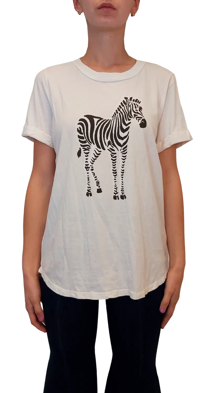 ANTHROPOLOGIE Polera Zebra