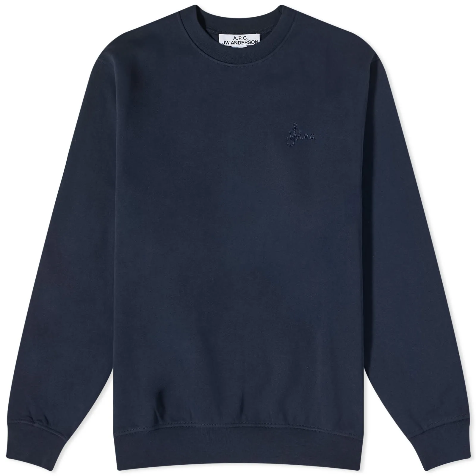 A.P.C. JW Anderson x Rene Embroidered Logo Crewneck