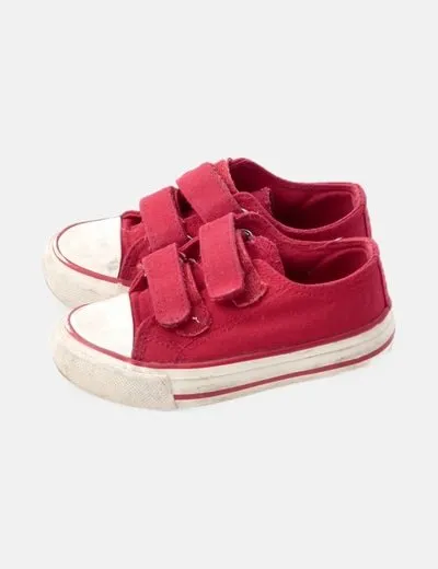 Bache Deportiva roja velcro