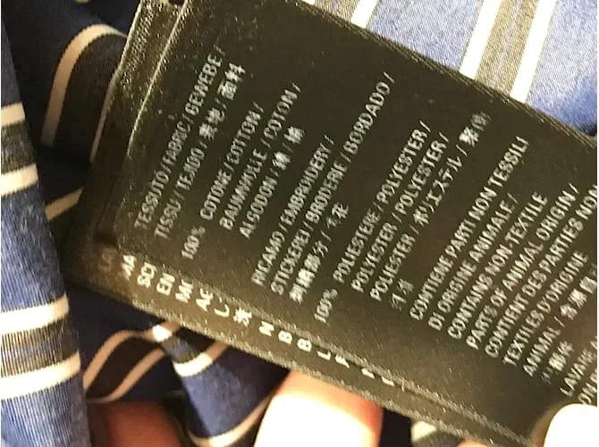 BALENCIAGA Monos T.Algodón Internacional XS Azul 