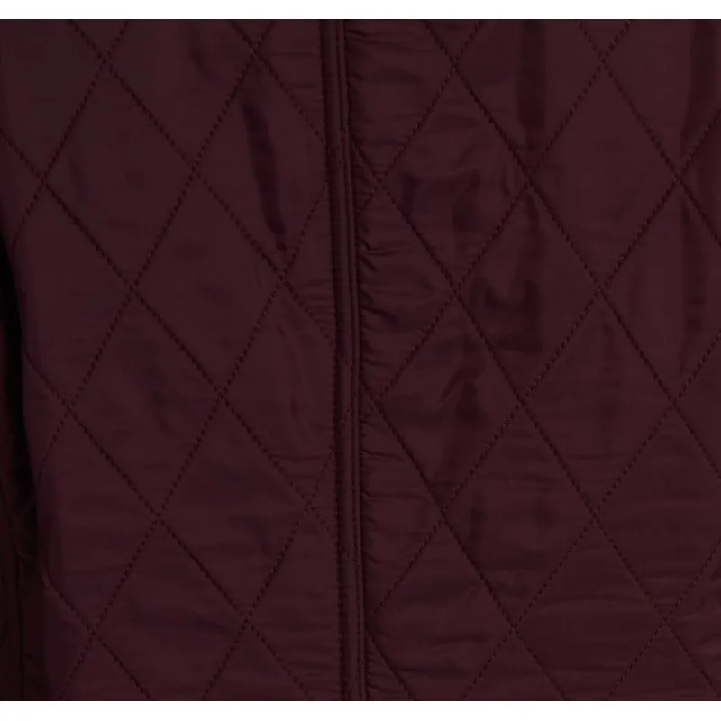 Barbour Beadnell Polarquilt Aubergine/Black