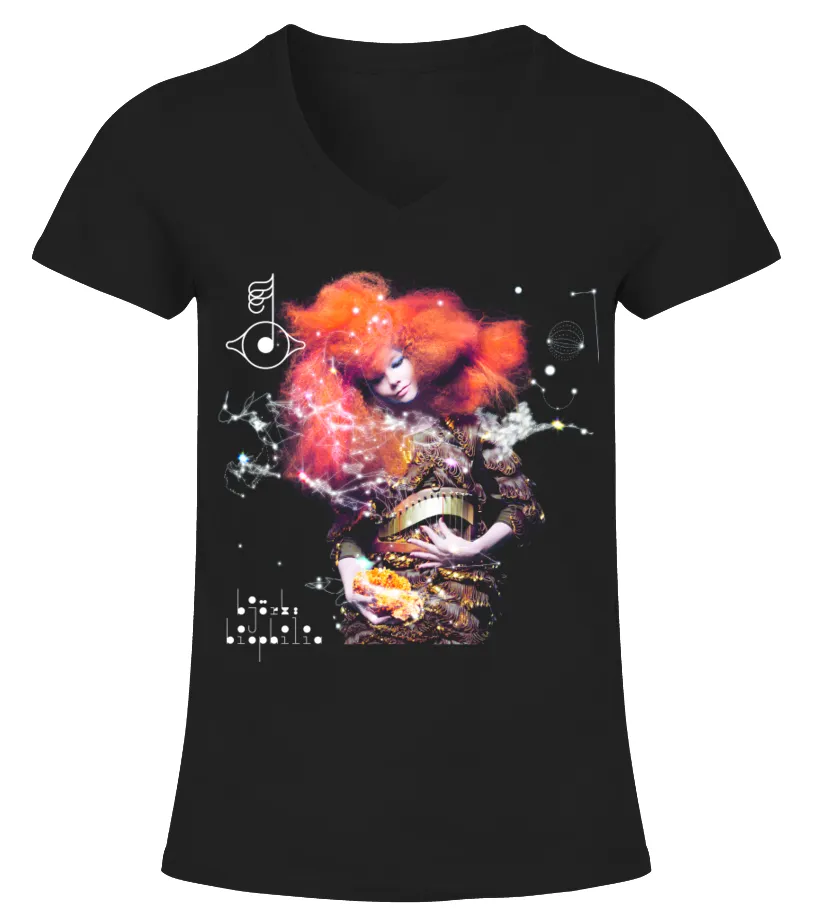 Björk BK (7) Camiseta cuello pico Mujer