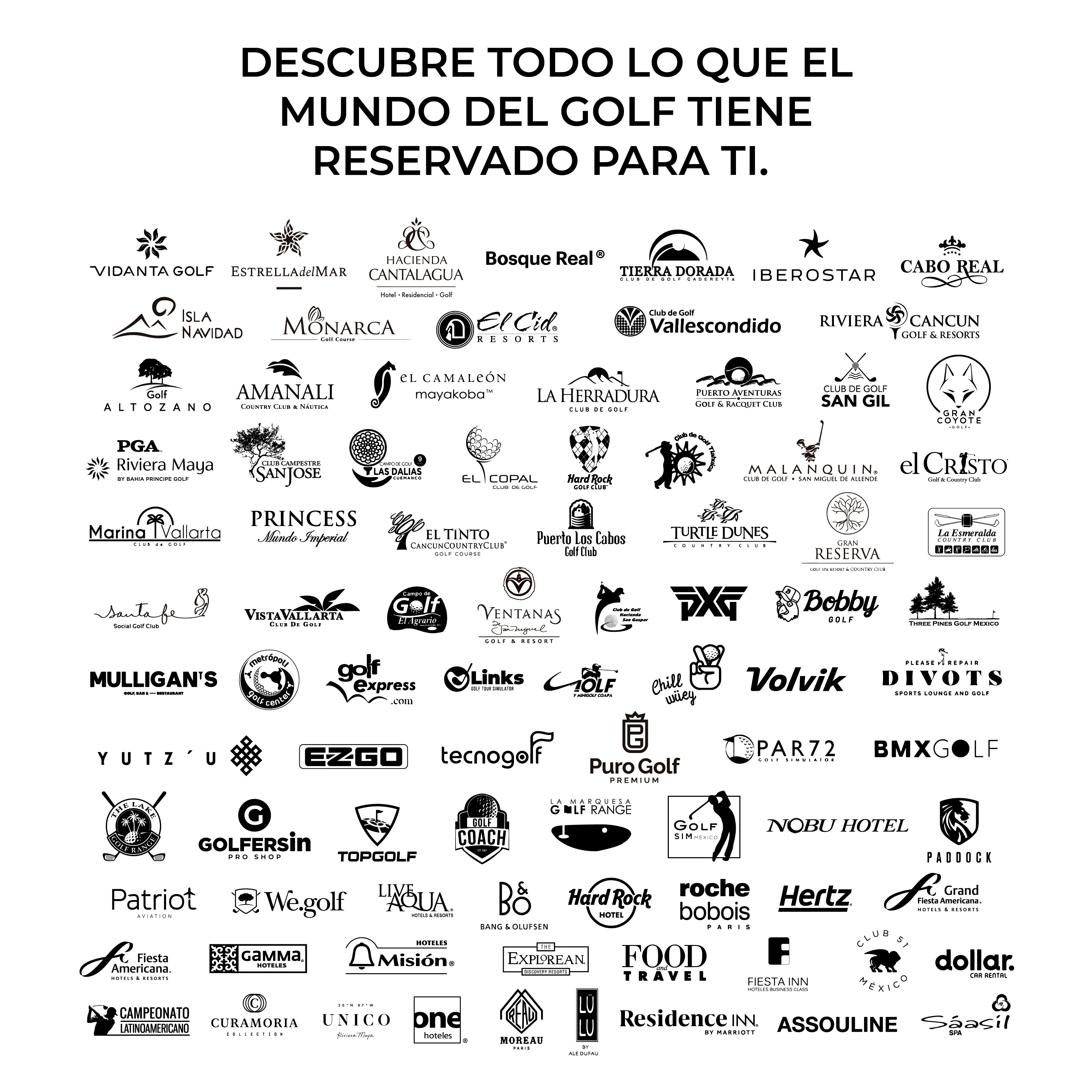 BLACK  MEMBRESíA ANUAL PARA CABALLEROS DE MEXICO GOLF CARD