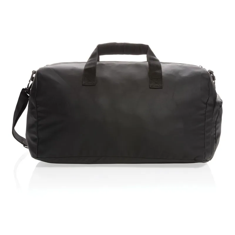 Bolsa Fashion de fin de semana negra sin PVC