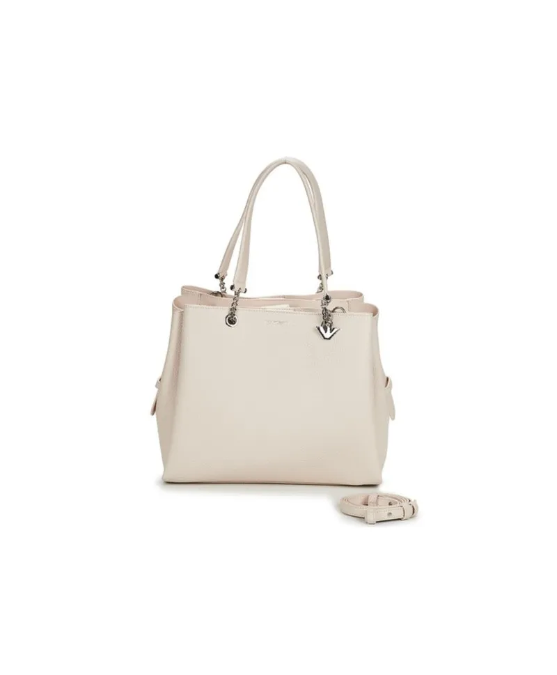 Bolso de Mano EMPORIO ARMANI Tote Pubble Beige