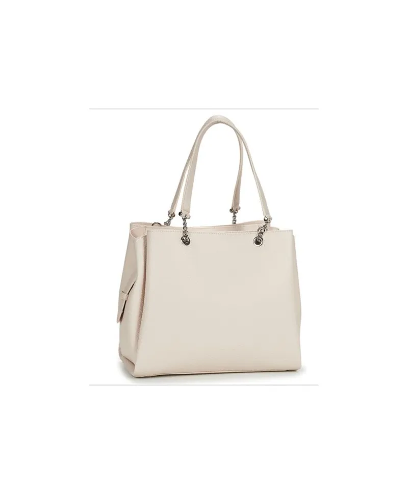 Bolso de Mano EMPORIO ARMANI Tote Pubble Beige