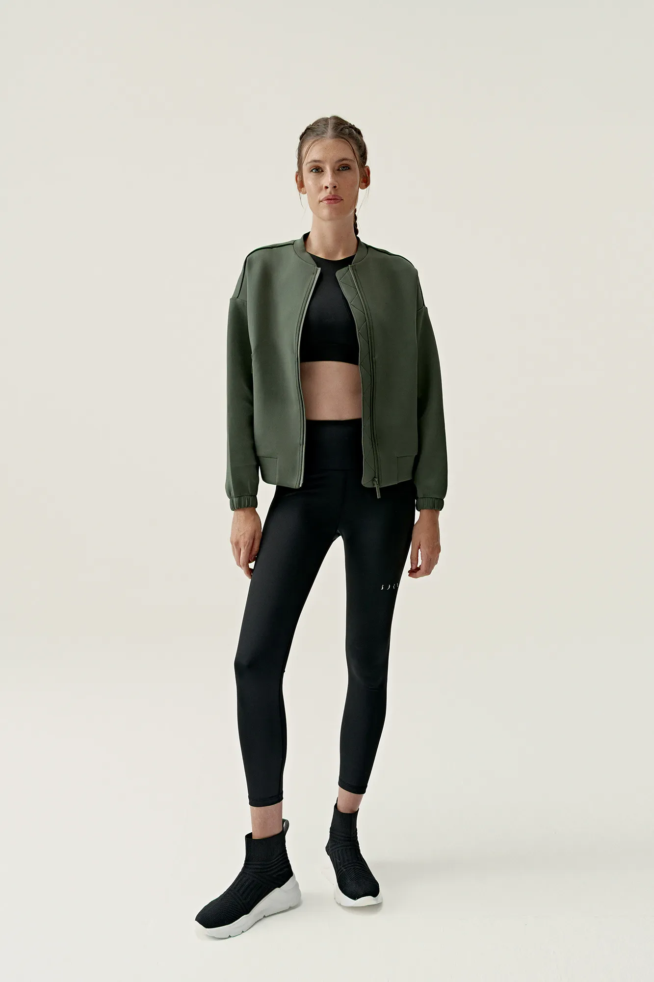 Born Living Yoga Jacket Saona Dark Olive