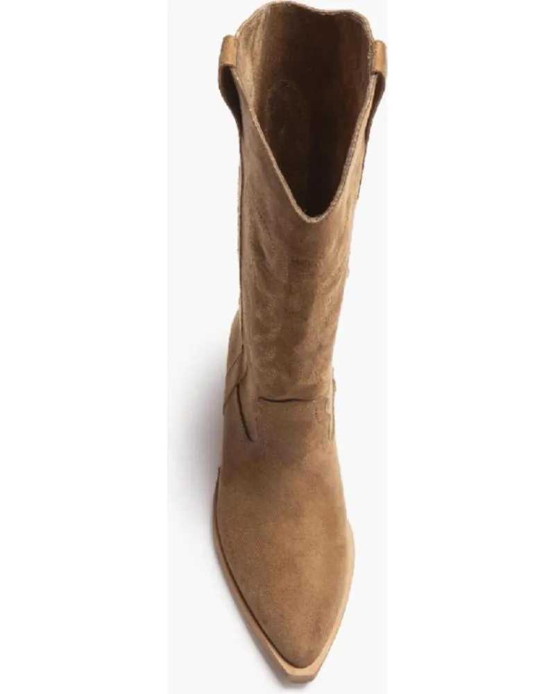 Botas CORINA  de Mujer BOTA ALTA COWBOY PARA MUJER M4770 COLOR  CAMEL