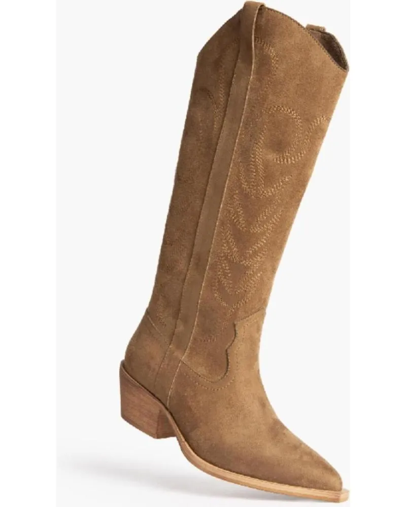 Botas CORINA  de Mujer BOTA ALTA COWBOY PARA MUJER M4770 COLOR  CAMEL