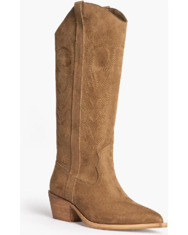 Botas CORINA  de Mujer BOTA ALTA COWBOY PARA MUJER M4770 COLOR  CAMEL