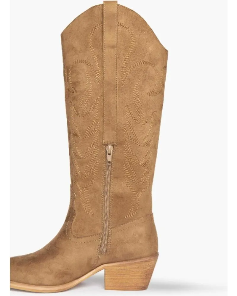 Botas CORINA  de Mujer BOTA ALTA COWBOY PARA MUJER M4770 COLOR  CAMEL