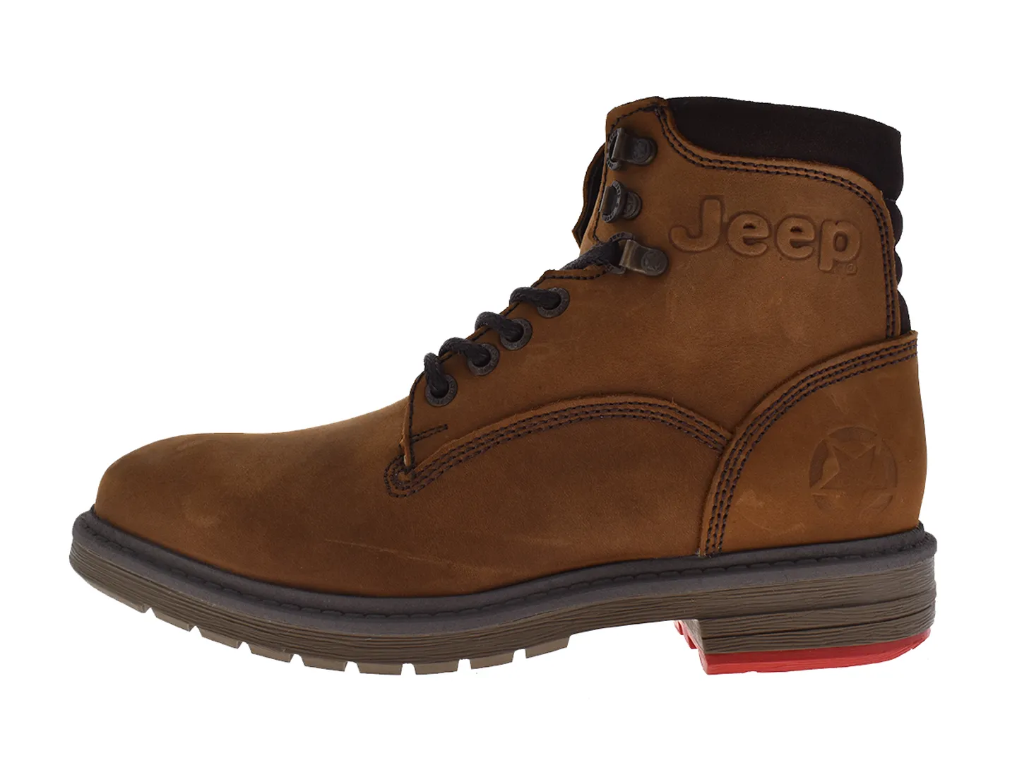 Botas Jeep 9802 Cafe Para Hombre