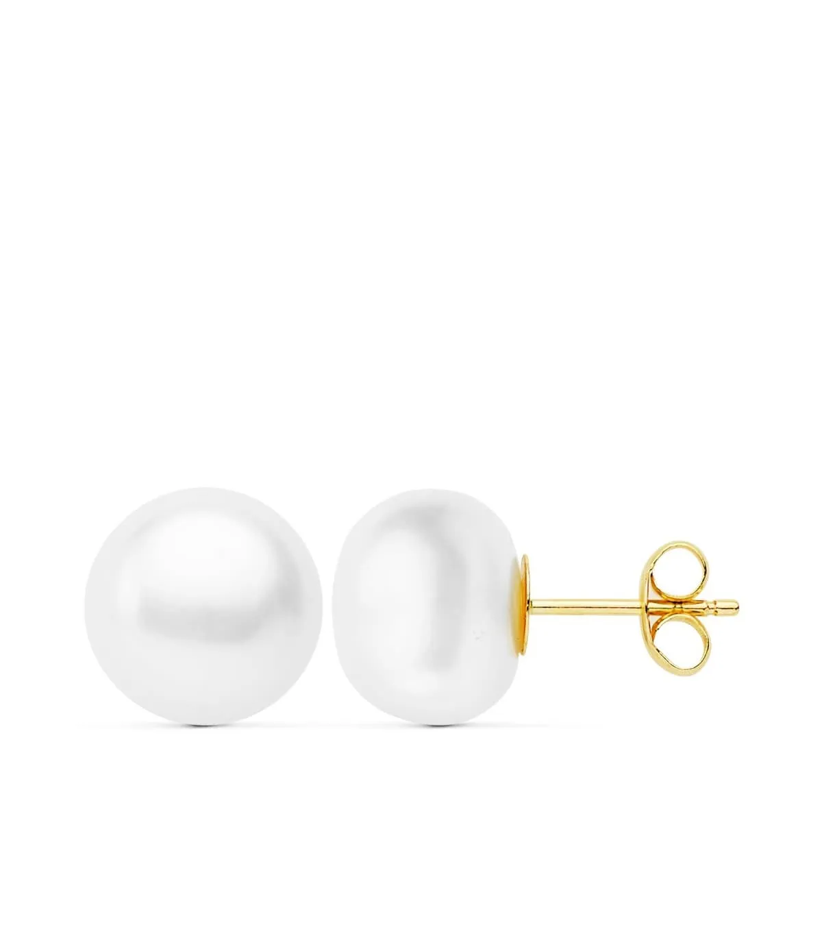Boucles d'oreilles Perles Sophie Or Jaune 18K 10 MM