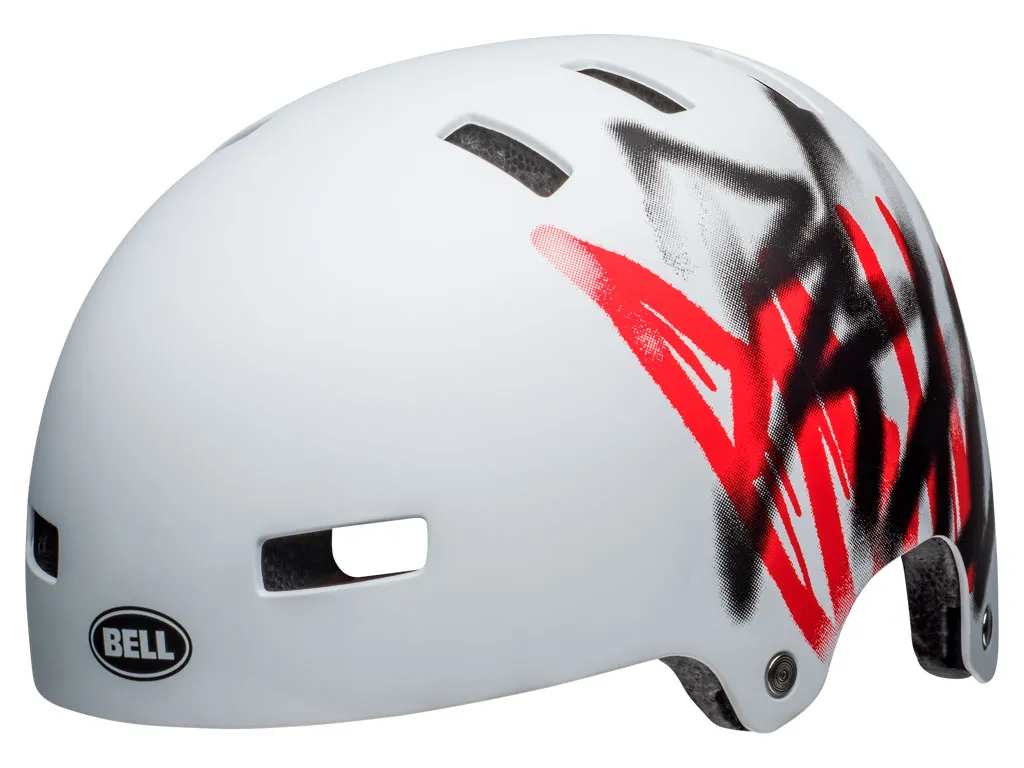 BS LOCAL MATTE WHITE SCRIBBLE L
