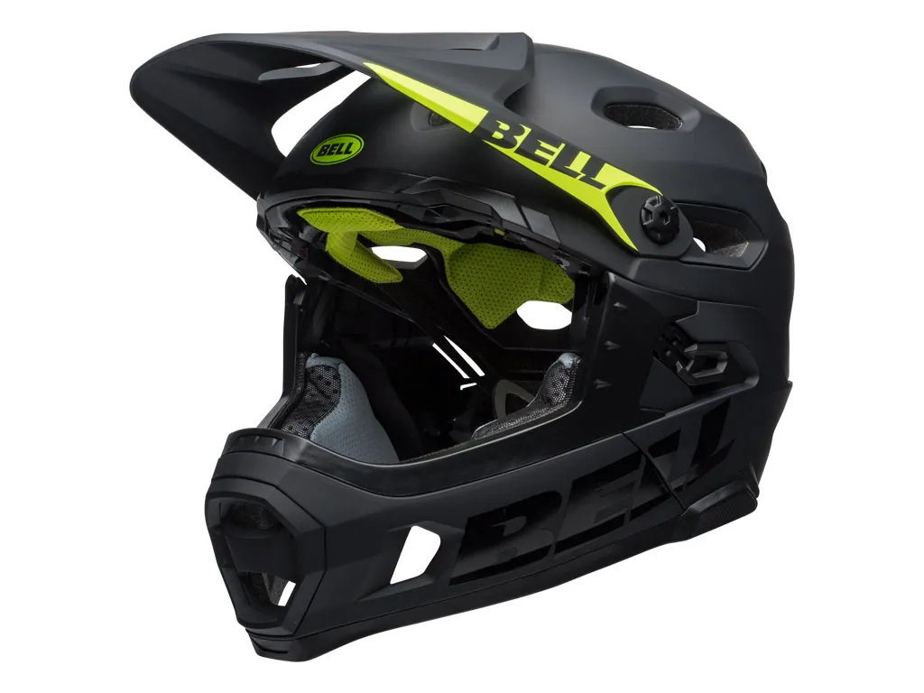 BS SUPER DH MIPS SPHERICAL MATTE BLACK/GLOSS BLACK L