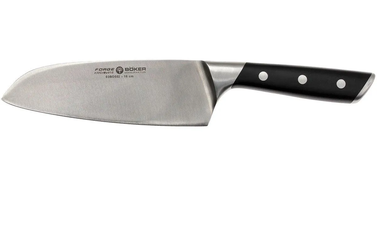 Böker Forge santoku cuchillo de cocina 16 cm BO03BO502
