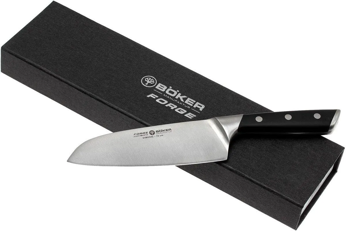 Böker Forge santoku cuchillo de cocina 16 cm BO03BO502
