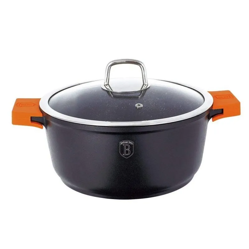Cacerola con tapa 24 cm. Granit Diamond Line