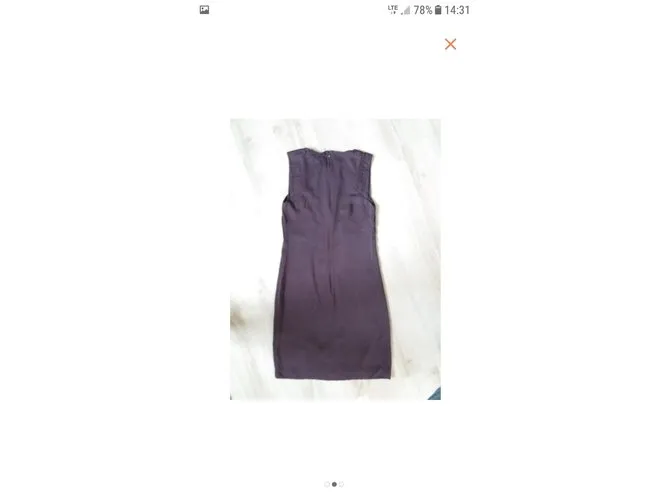 Cacharel Vestidos Púrpura Ciruela 