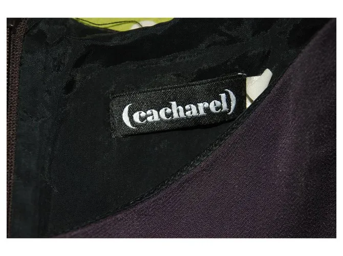 Cacharel Vestidos Púrpura Ciruela 