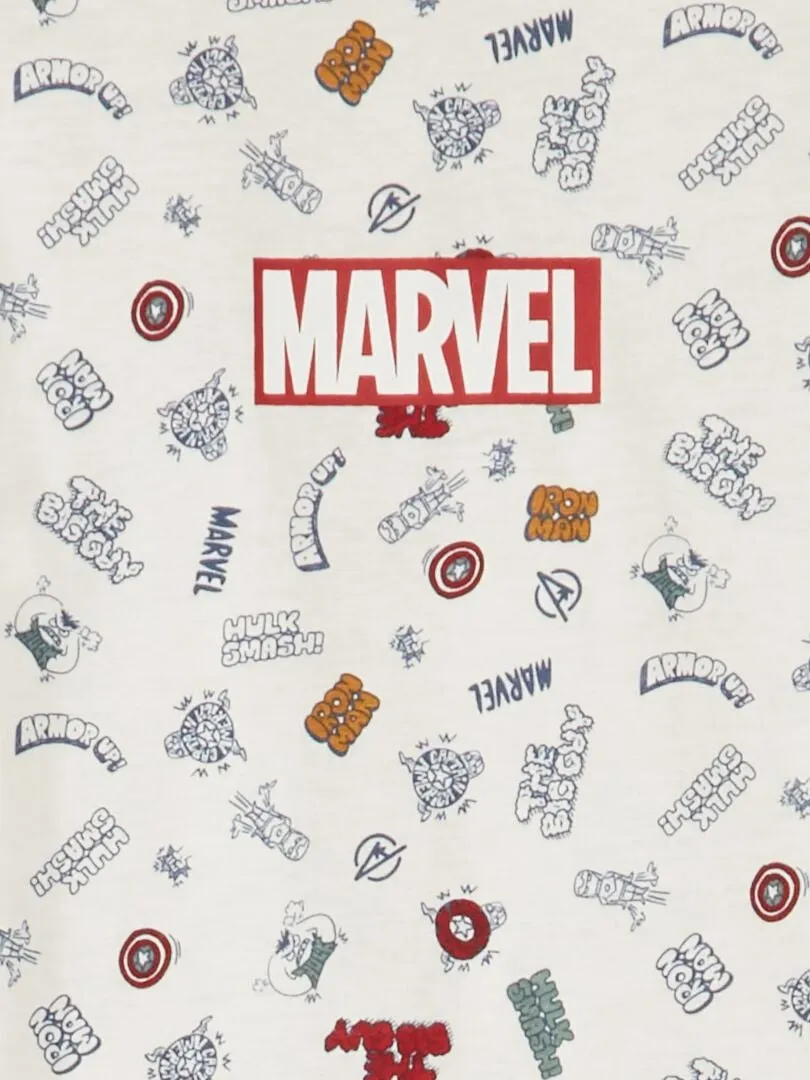 CAMISETA DE MANGA LARGA 'MARVEL'  SO EASY  BLANCO