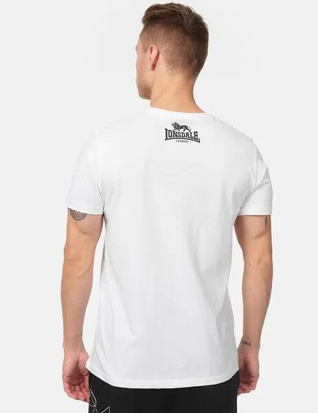 CAMISETA LONSDALE LOGO  WHITE