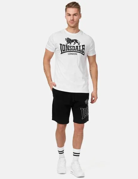 CAMISETA LONSDALE LOGO  WHITE