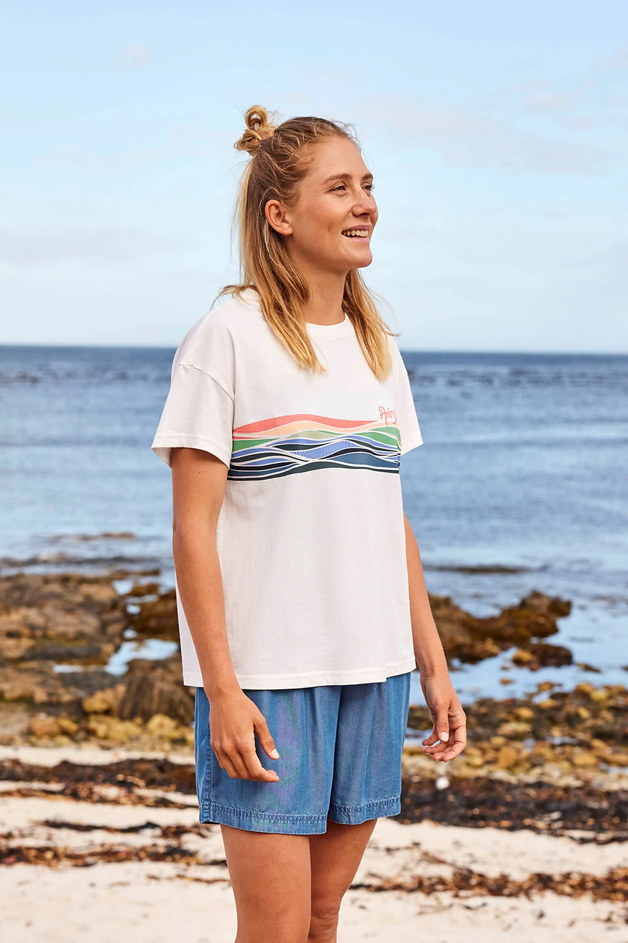 Camiseta orgánica para mujer Stripe Phoenix