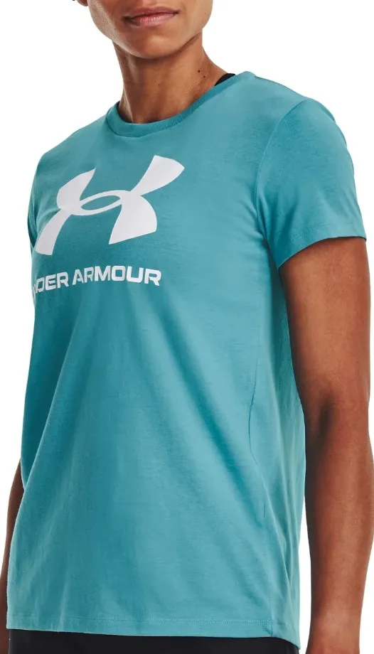 CAMISETA UNDER ARMOUR UA W SPORTSTYLE LOGO SSBLU