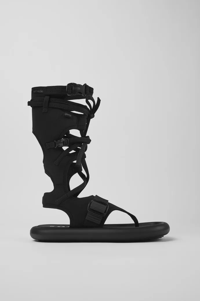 Camper x Ottolinger Sandalias negras de hombre Camper x Ottolinger