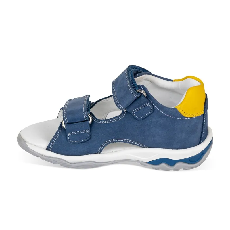Cangrejera Sport Estrella Piel Natural. Velcro