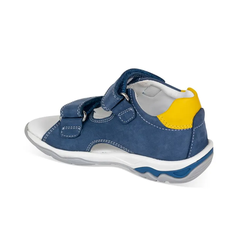 Cangrejera Sport Estrella Piel Natural. Velcro