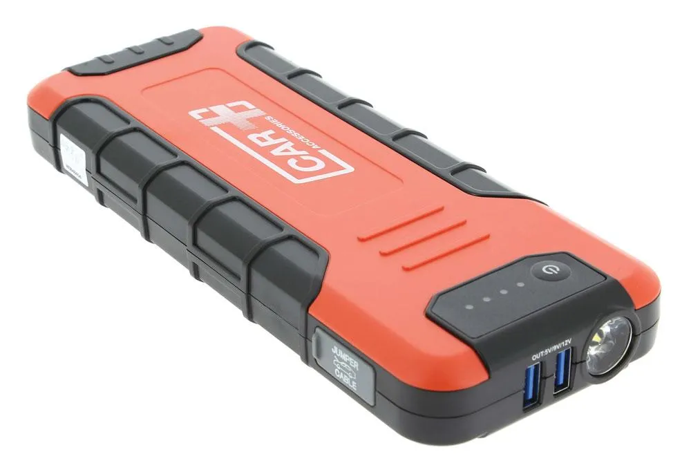 Cargador y arrancador de emergencia 18.000 mAh