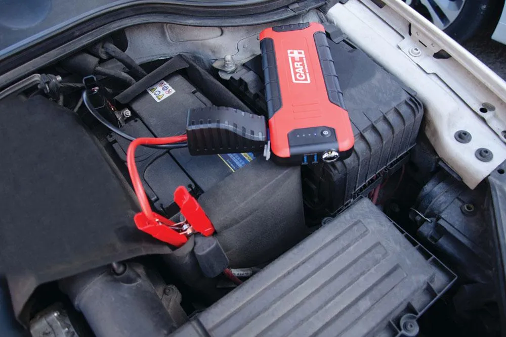 Cargador y arrancador de emergencia 18.000 mAh