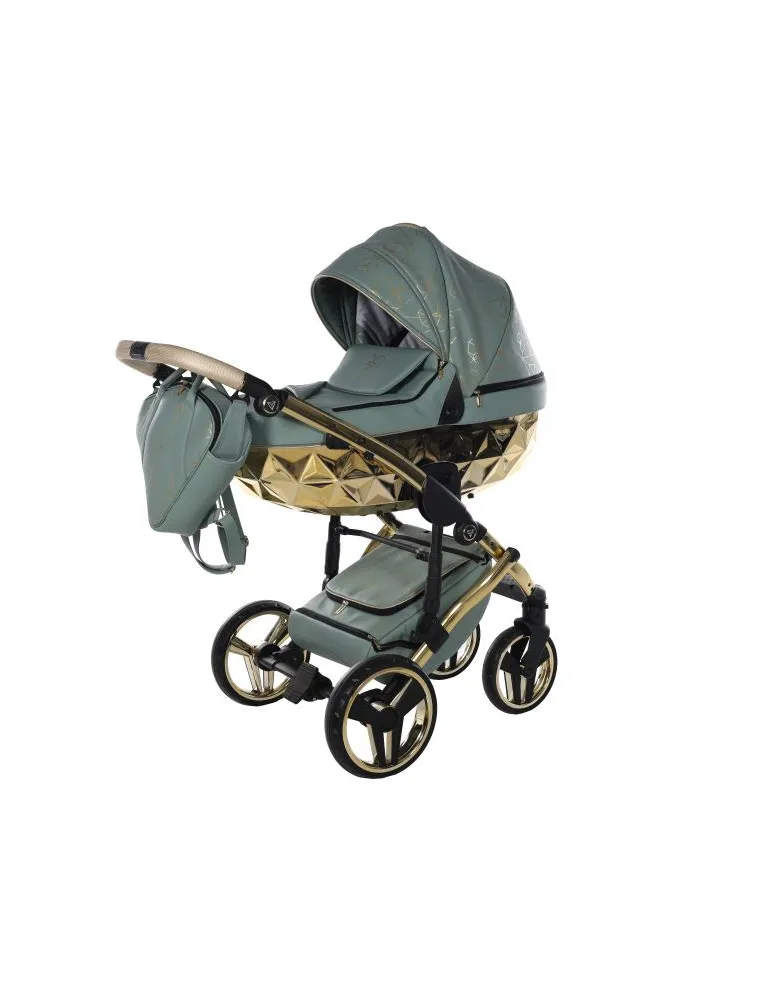 CARRO DUO JUNAMA HEART 03 VERDE/ORO