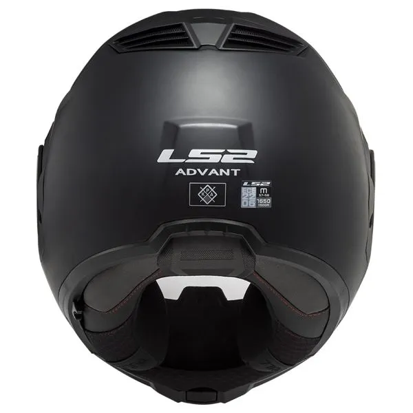 Casco LS2 Advant Matt Black FF906 