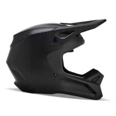 Casco V1 Matte Black Juvenil