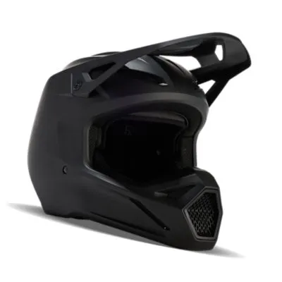 Casco V1 Matte Black Juvenil